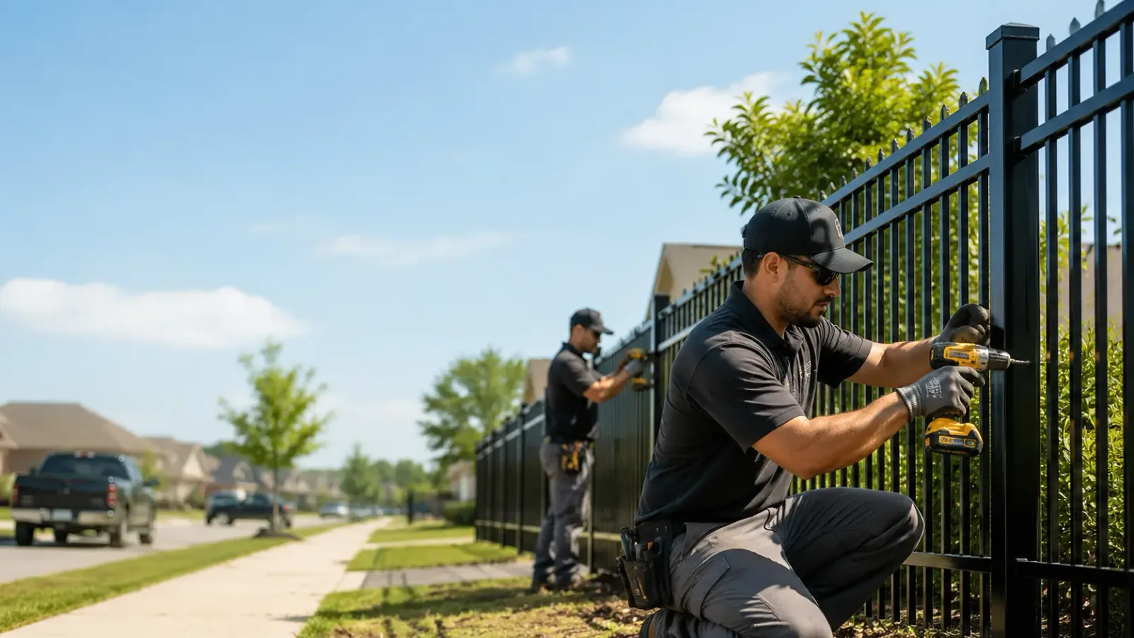 Metal Fence Installation in Highland, IN